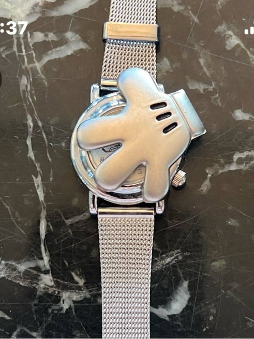 Mickey Mouse Watch with Unique Round Case